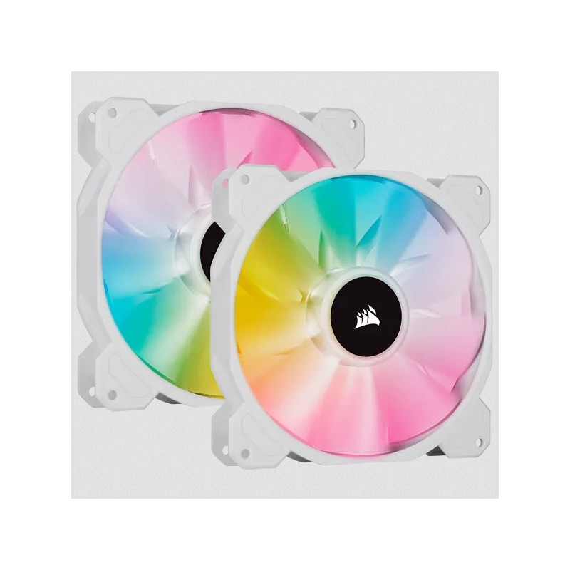 iCUE SP140 RGB ELITE - Gehauselufter - 140 mm - weis (Packung mit 2)